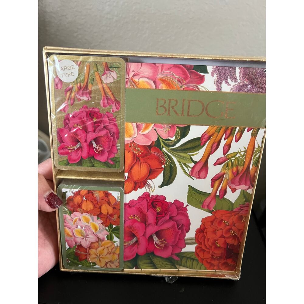 Jefferson's Garden Study Large Type Bridge Gift Set